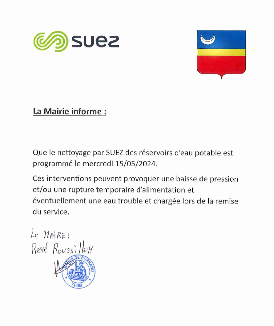 INTERVENTIONS SUEZ 15/05/2024